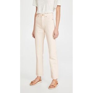 SLVRLAKE London Jeans in Off White - Size 27- $279 new
